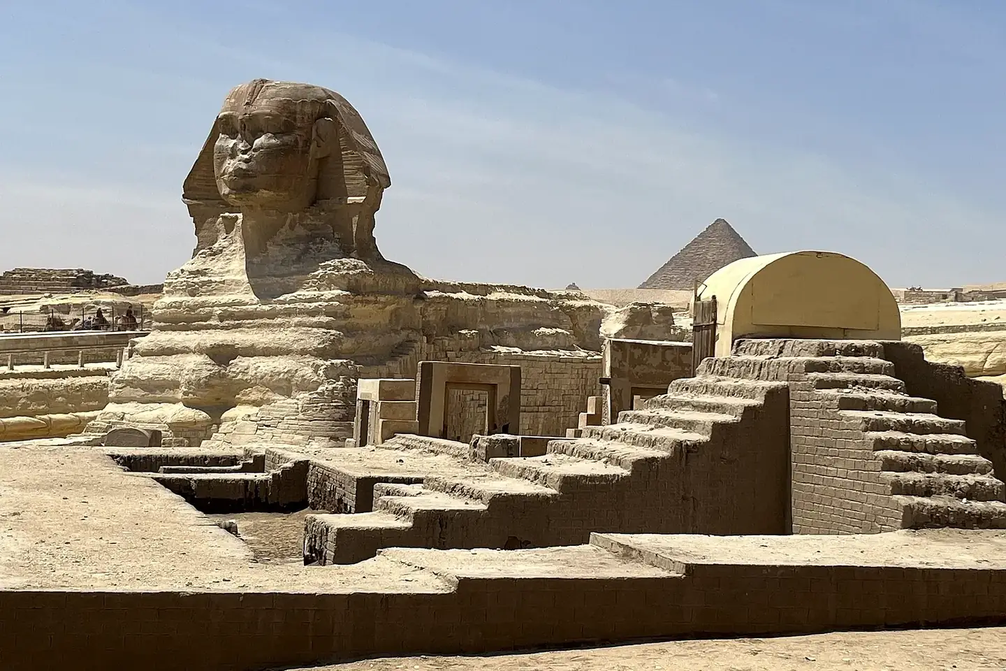 The Great Sphinx of Giza, Cairo, Egypt in Giza and Cairo, Egypt