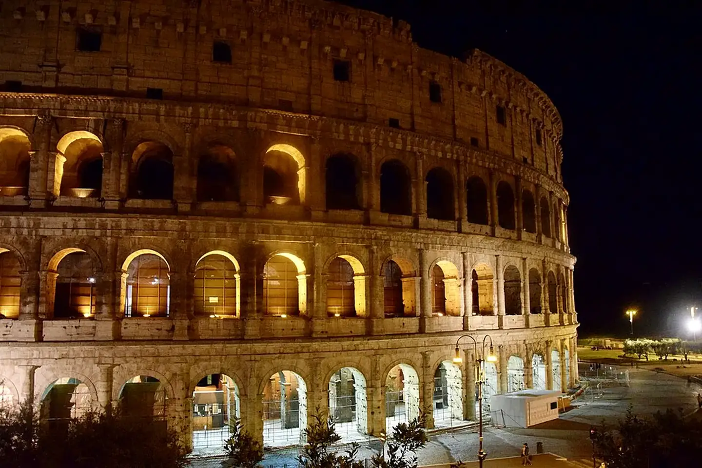 The Colosseum in Rome, Italy