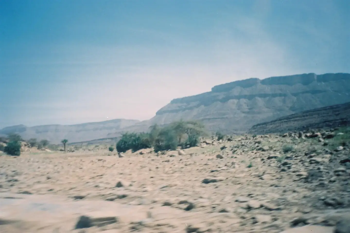 Landscape of Adrar Province in the Adrar Plateau, Mauritania