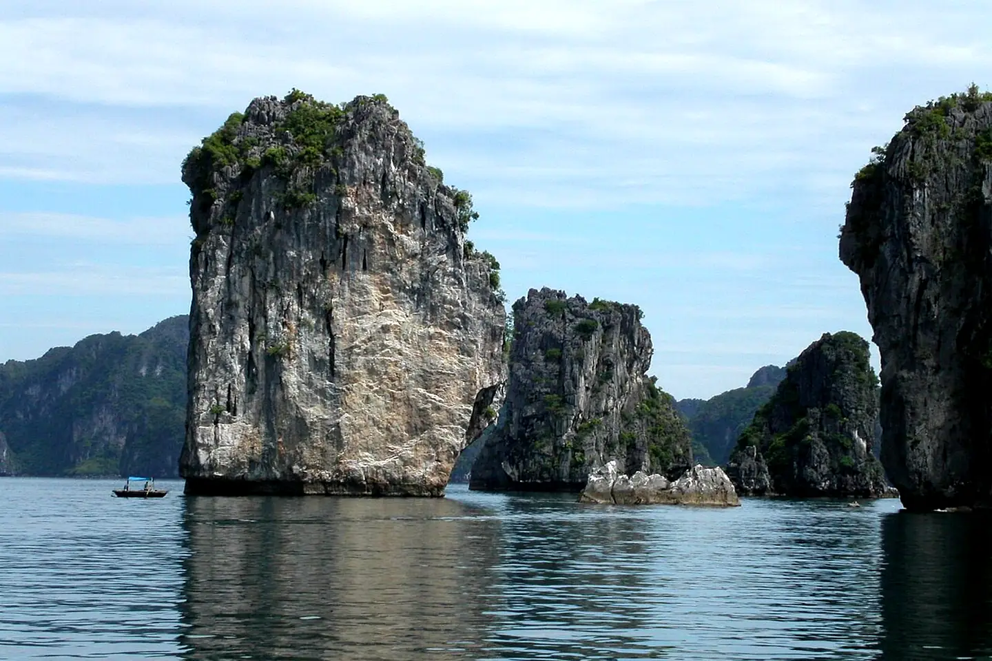 Halong Bay in Vietnam in Ha Long Bay, Vietnam